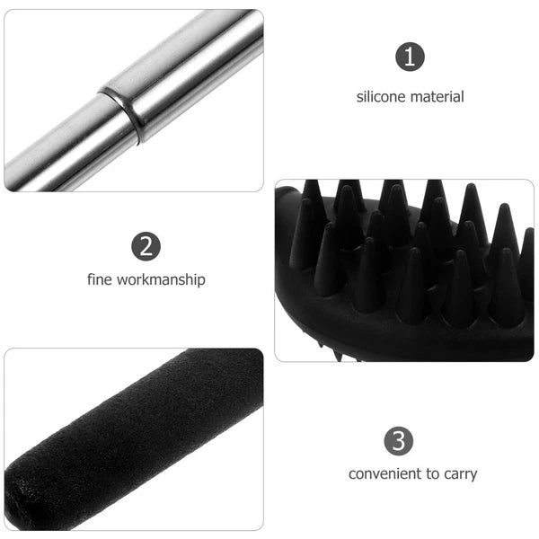 Retractable Back Scratcher for Effective Relaxation and Massage-