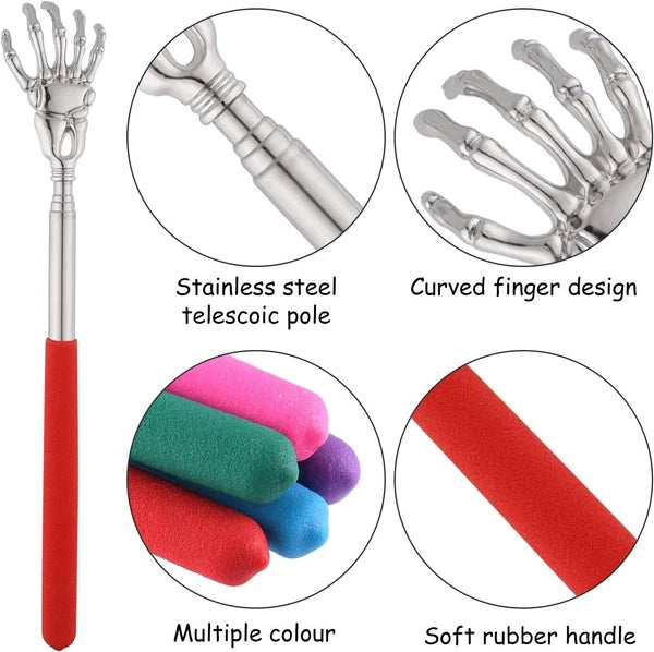 eagle Claw Back Scratcher Stainless Steel Extendable Extending Scratcher from UK