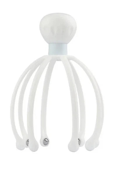 Head Massager/Scratcher, Massaging Scalp Help Relax, Calm Stress, w/ Steel Ball~