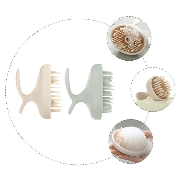 2pcs Scalp Scratcher Massager Head Hair Scrubber Hair Scalp Massager