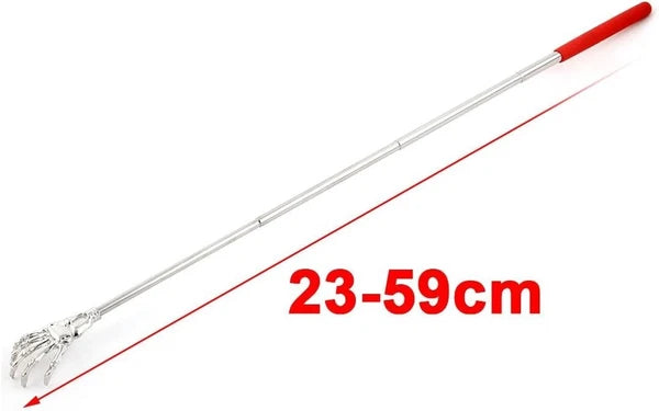 eagle Claw Back Scratcher Stainless Steel Extendable Extending Scratcher from UK