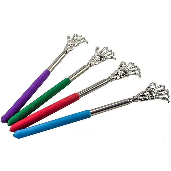 Back Scratcher Telescopic steak Backscratcher Massager Kit Back ScraperB~'