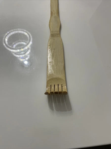 3 PCS Natural Bamboo Back Scratcher Long Reach Pick Itch Relief Tool Portable US