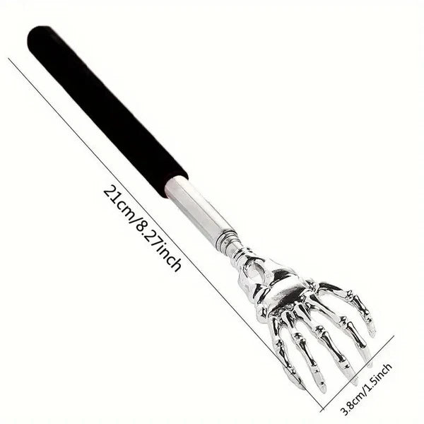 Telescopic Stainless Steel Back Scratcher Massager Tool for Relaxation