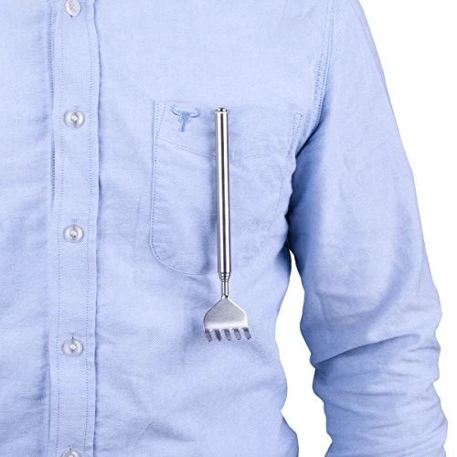 8Pack Telescoping Back Scratcher Extendable Metal Back Scratcher for Itch Relief
