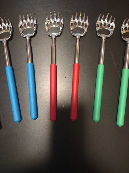 4 Family Pack Telescopic Metal Extendable Back Scratchers Shipping From USA.