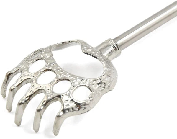 BEAR CLAW BACK SCRATCHER METAL EXTENDING EXTENDABLE MASSAGER PORTABLE TELESCOPIC