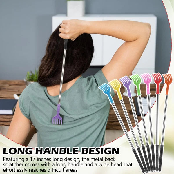 28 Pcs Back Scratchers Bulk Plastic Scratcher Long Handled Shoe Horn Stainles...