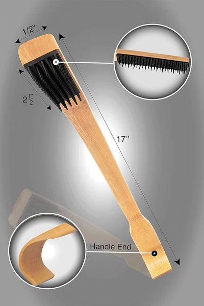 Lightweight Bamboo Back Scratcher - Versatile Intensity for Custom Itch Relief