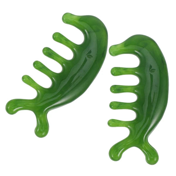 2 Pcs Scalp Massage Comb Head Scratcher Massager Multi-functional