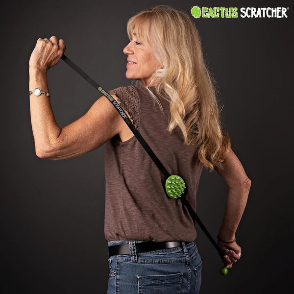 Mini Back Scratcher for Itching Relief, 2-Sides with Aggressive & Soft Spikes, L