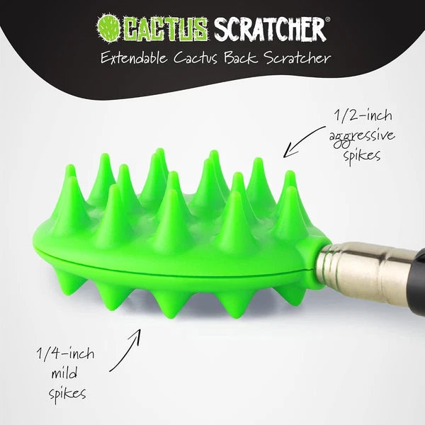 Extendable Back Scratcher 24.5” - Double-Sided Tool for Instant Itch Relief