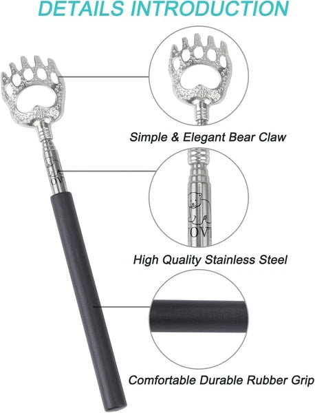 Elegant Bear Claw Back Scratcher - Perfect for Holidays and Special Occasions