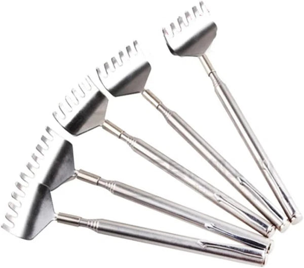 BEAR CLAW / RAKE BACK SCRATCHER Metal Extending Massager Telescopic Portable UK