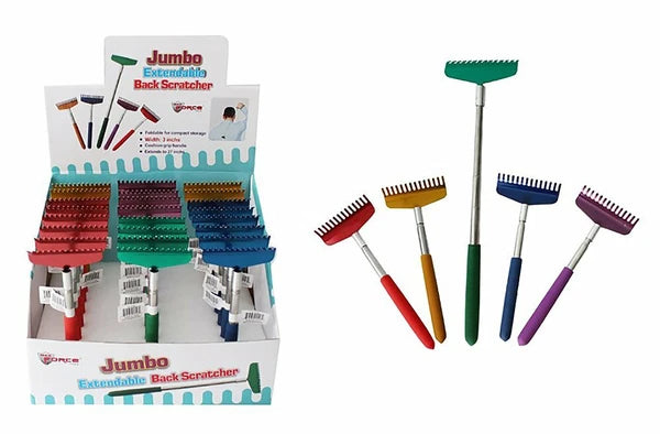 Diamond Visions 11-1146 Cushioned Handle Extendable Jumbo Back Scratcher in