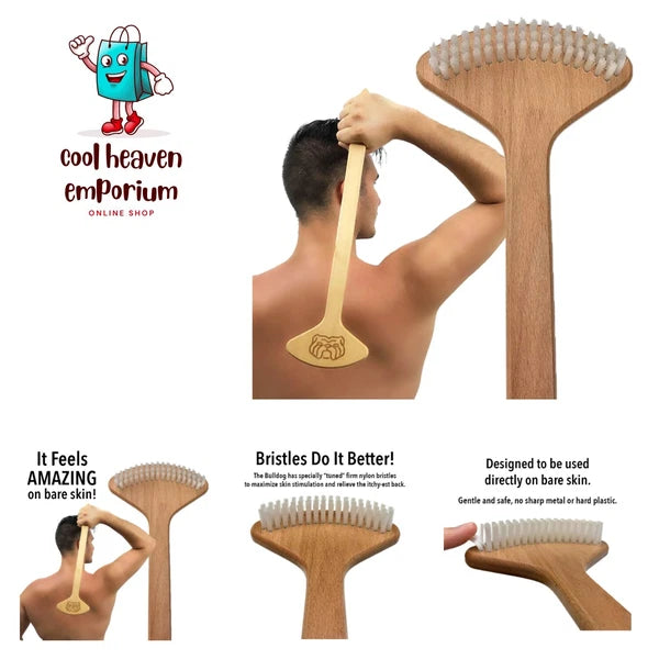 Back Scratcher, the Original Brush Skin Stimulator for Itch Relief and Pleasu...