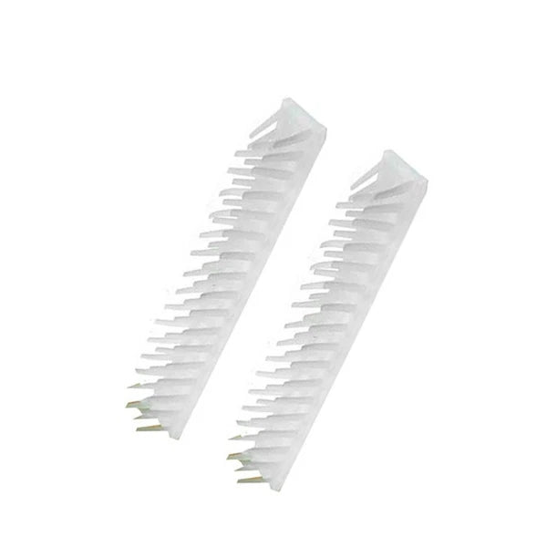 2 Pcs Cat Massager Cats Pet Grooming Brush Corner Hair Scratcher