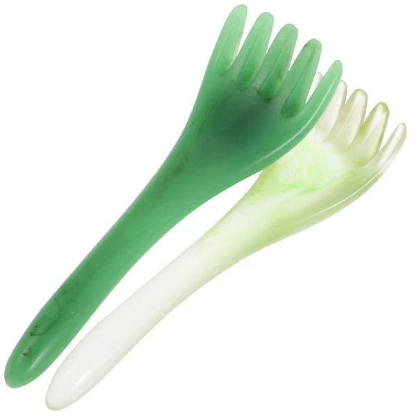 2 Pcs Head Therapy Comb Massage Claw Miss Scalp Scratcher Massager Hair Gua Sha
