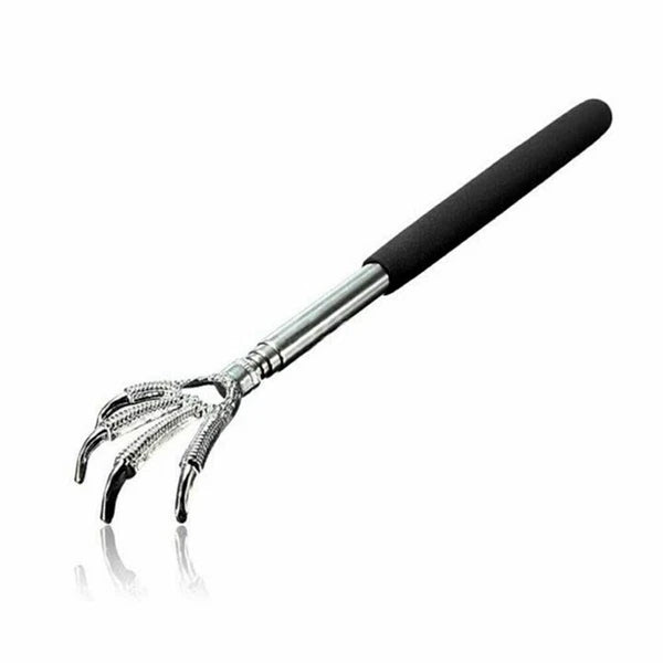 Eagle Claw Back Scratcher Metal Extend Extendable Massager Portable Telescopic