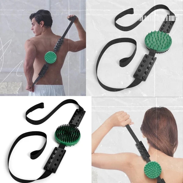 Back Scratcher for men with strap Double Sided Great for Mobility Impaired Hard-