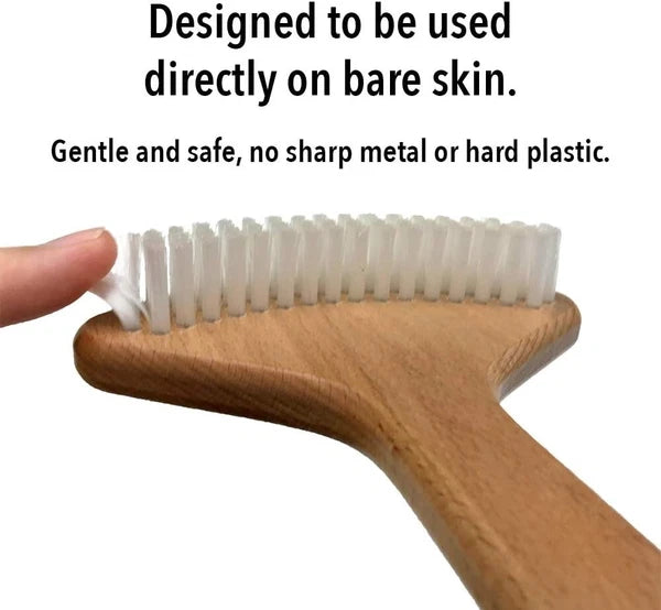 Back Scratcher, the Original Brush Skin Stimulator for Itch Relief and Pleasu...