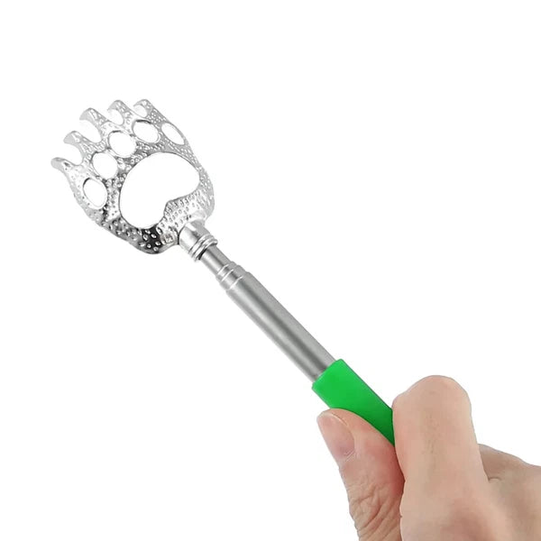 BEAR CLAW BACK SCRATCHER METAL EXTENDING EXTENDABLE MASSAGER PORTABLE TELESCOPIC
