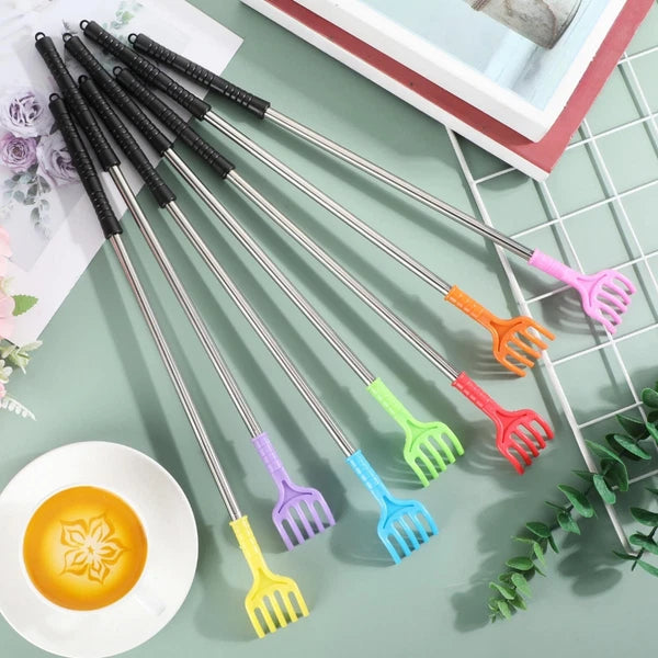 28 Pcs Back Scratchers Bulk Plastic Scratcher Long Handled Shoe Horn Stainles...