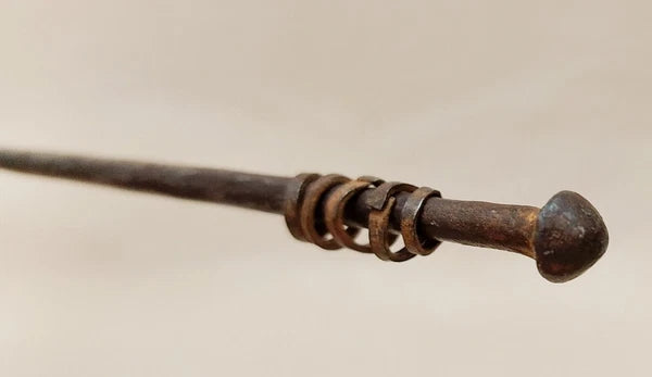 Rare Vintage Iron Back Scratcher Collectible.