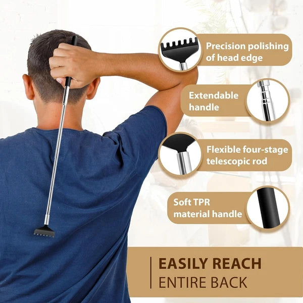 Head Massager 20 Fingers Scalp Massager Head Scratcher, Back Massager Back Sc...