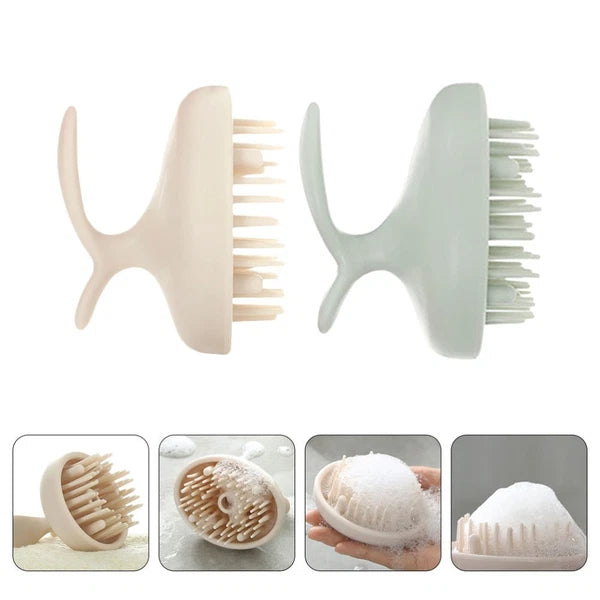 2pcs Scalp Scratcher Massager Head Hair Scrubber Hair Scalp Massager