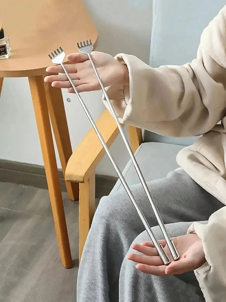 Back Scratcher Retractable Telescopic Stainless Steel Shipped from UK