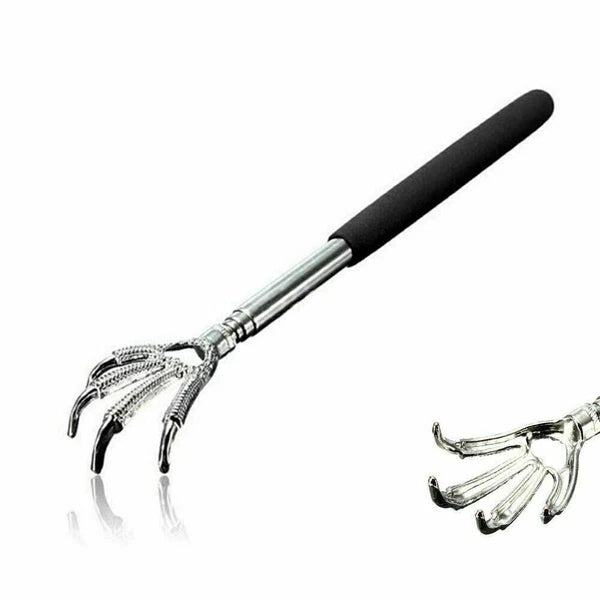 Back Scratcher Telescopic Eagle Claw Metal Extendable Back Massager Portable