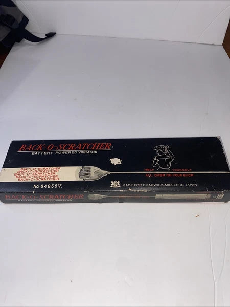vintage back -o - scratcher battery powered vibrator/ Chadwick Japan
