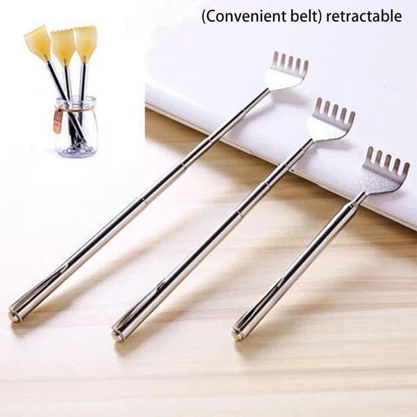 BEAR CLAW / RAKE BACK SCRATCHER Metal Extending Massager Telescopic Portable UK