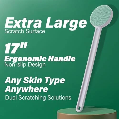Oversized Back Scratcher, Scalp Scratcher, Back Massager, Skin Exfoliator –